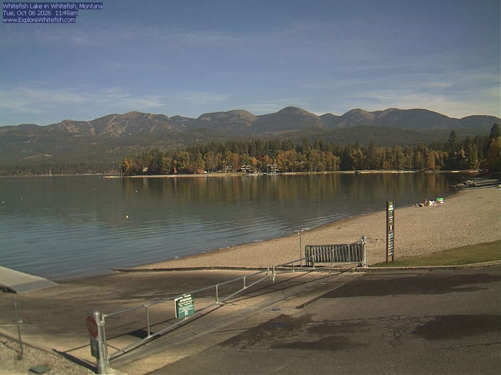 Whitefish - Whitefish Lake webcam