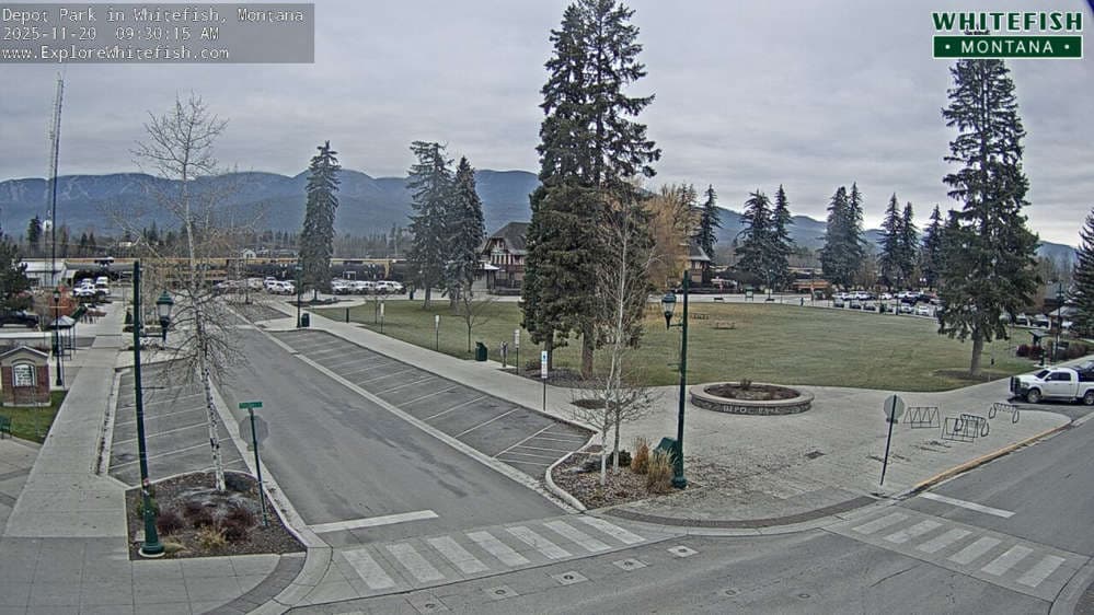 Whitefish - Whitefish Depot Park Webcam
