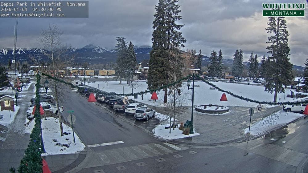 Whitefish - Whitefish Depot Park Webcam