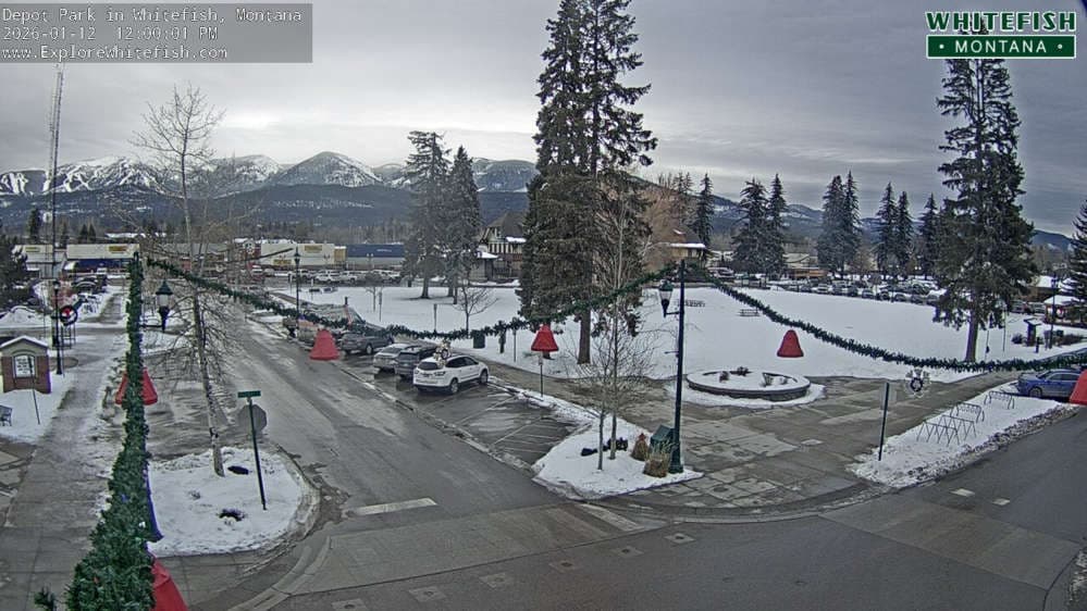 Whitefish - Whitefish Depot Park Webcam