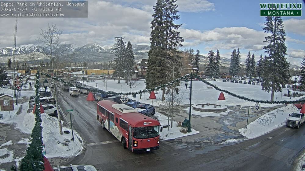 Whitefish - Whitefish Depot Park Webcam