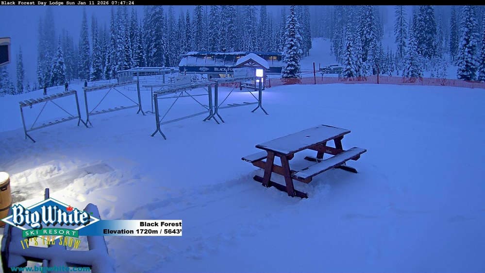 Big White Ski Black Forest