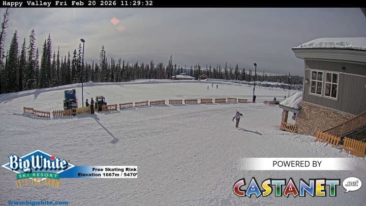 Big White Ski Resort Happy Valley Cam