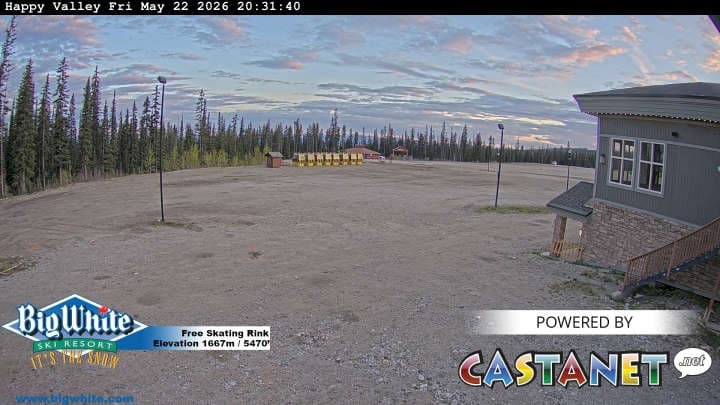 Big White Ski Resort Happy Valley Cam