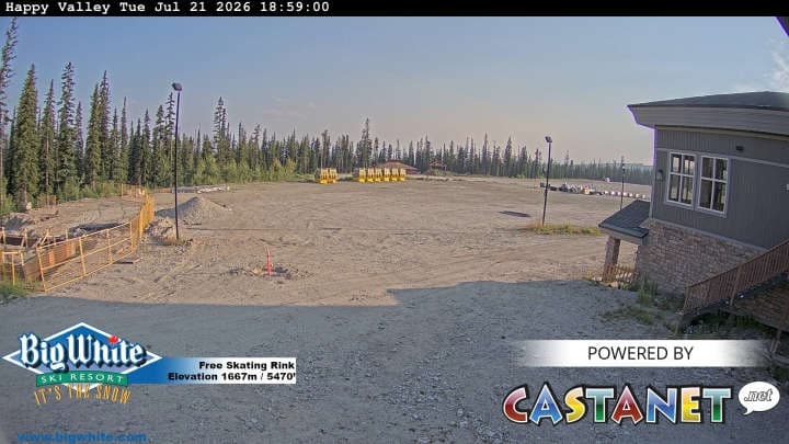 Big White Ski Resort Happy Valley Cam