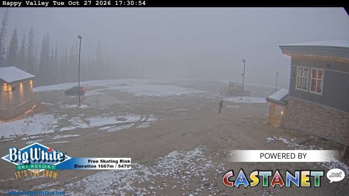 Big White Ski Resort Happy Valley Cam