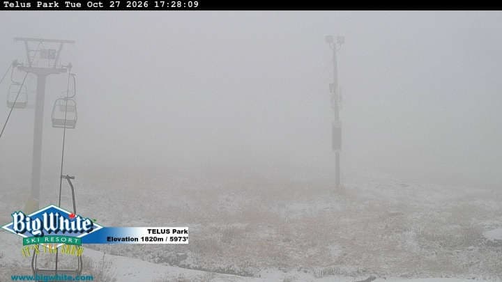 Big White Ski Resort TELUS Park Cam