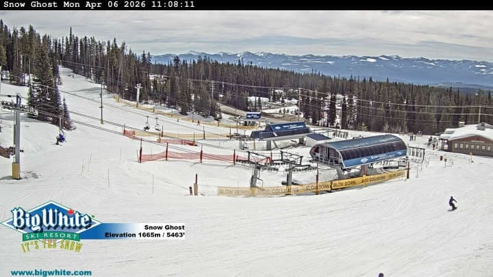 Big White Ski Resort Snow Ghost Cam