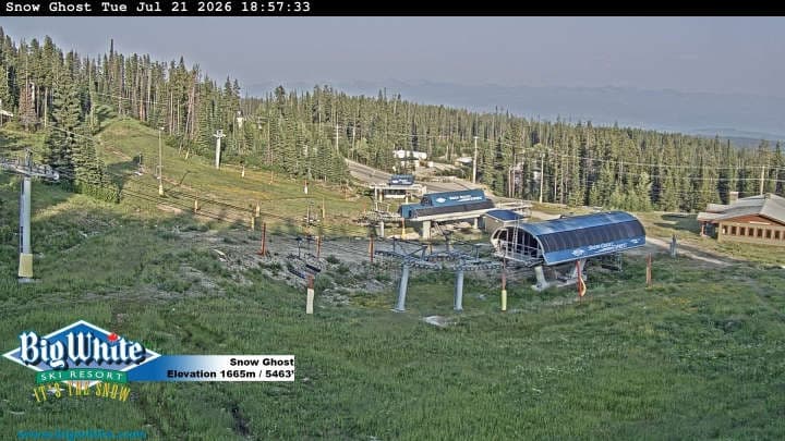 Big White Ski Resort Snow Ghost Cam