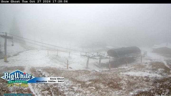 Big White Ski Resort Snow Ghost Cam