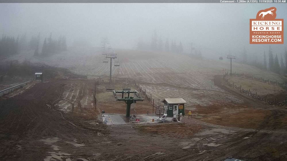 Kicking Horse - Catamount Webcam