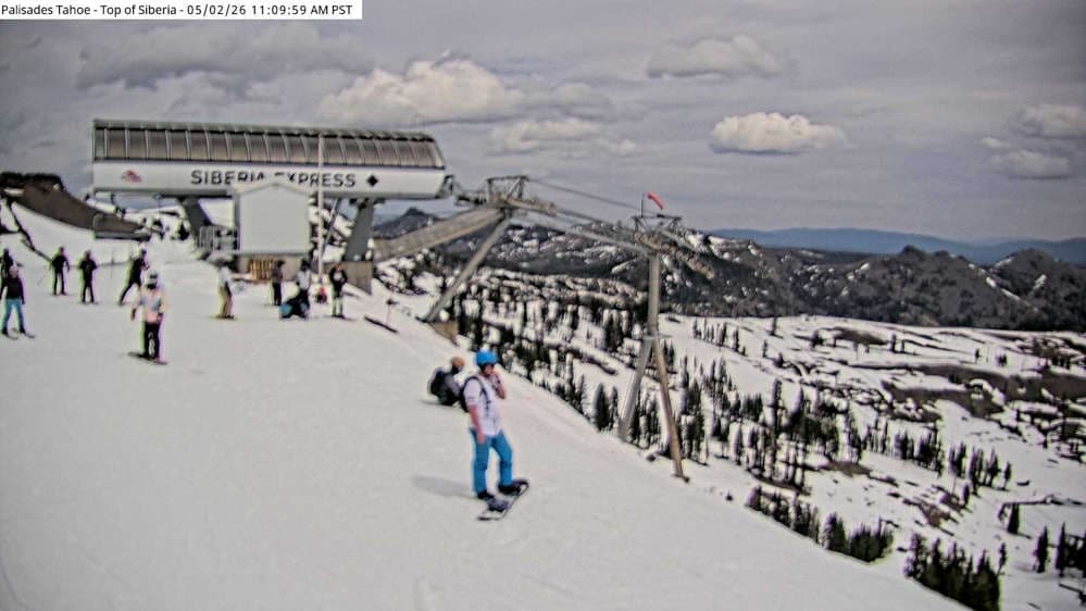 Palisades Tahoe - Siberia Cam