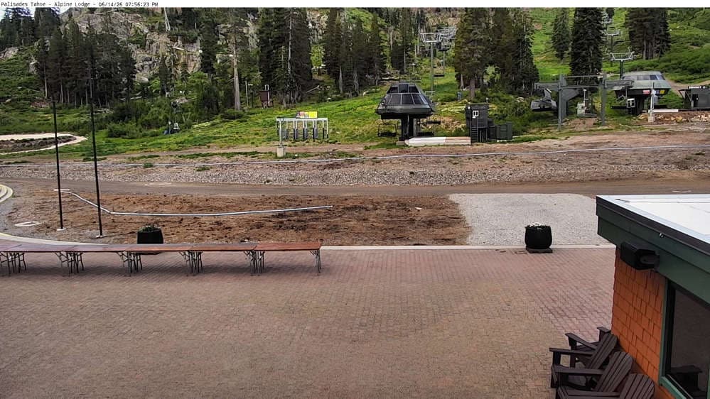Palisades Tahoe - Alpine Peak Cam