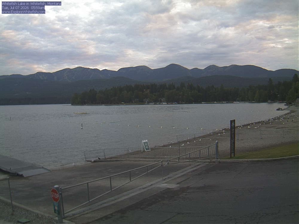 Whitefish - Whitefish Lake webcam