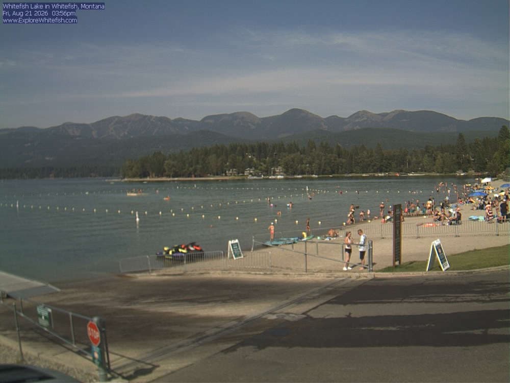 Whitefish - Whitefish Lake webcam