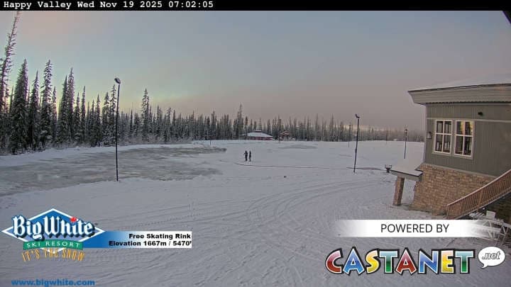 Big White Ski Resort Happy Valley Cam