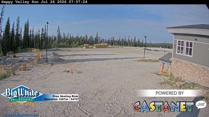 Big White Ski Resort Happy Valley Cam