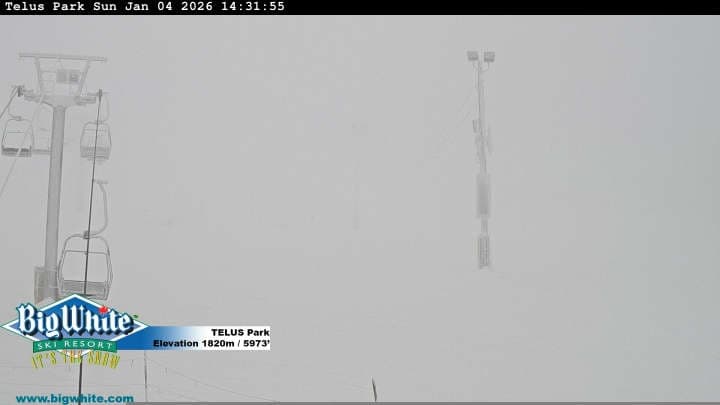 Big White Ski Resort TELUS Park Cam