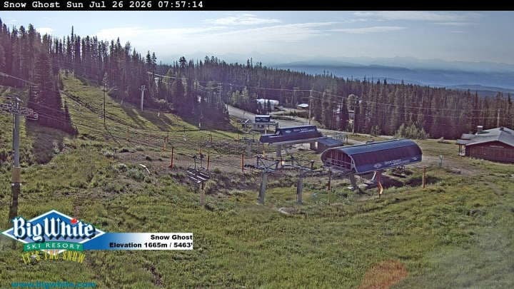 Big White Ski Resort Snow Ghost Cam