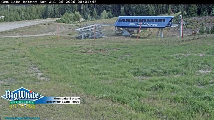 Big White Ski Resort Gem Lake Bottom