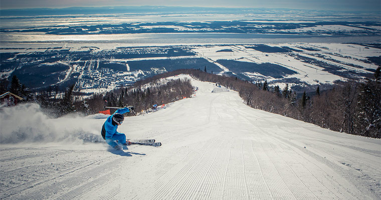 Mont Sainte Anne, Quebec, Canada