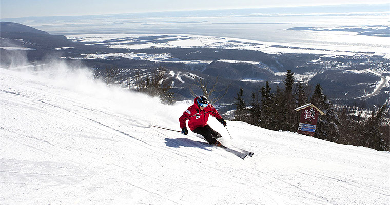 Mont Sainte Anne, Quebec, Canada