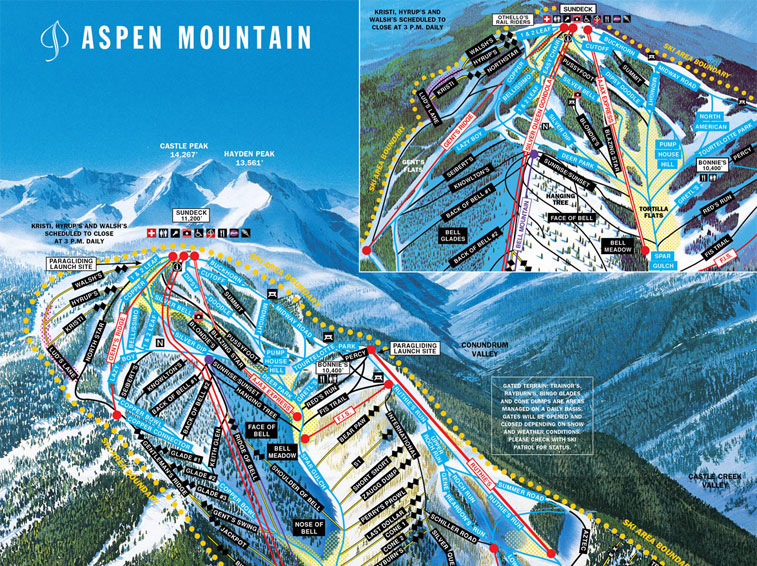 Aspen Trail Map