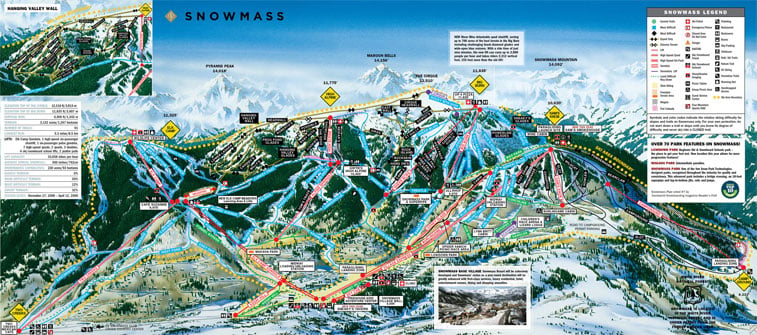 Snowmass Trail Map