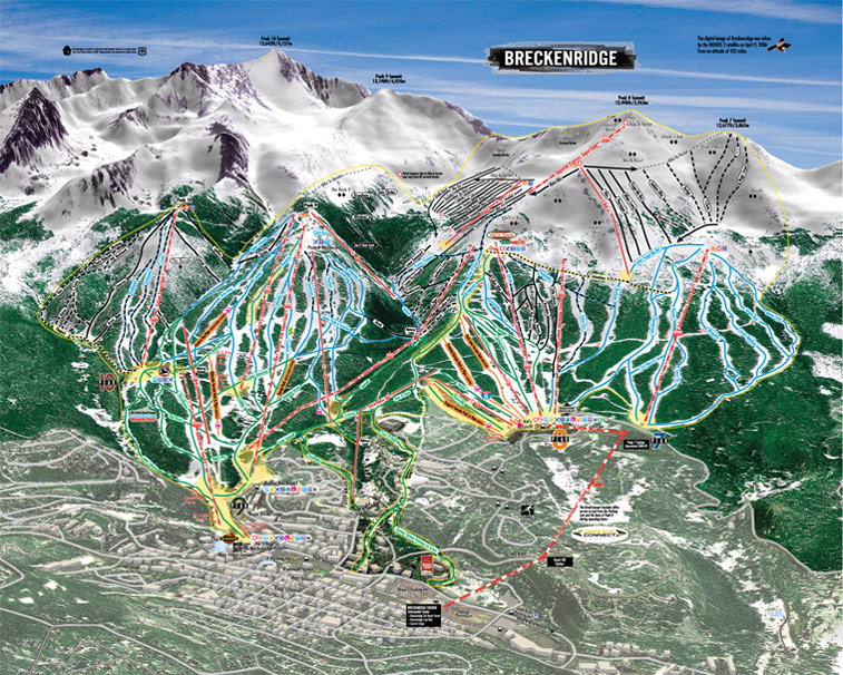 Breckenridge Trail Map