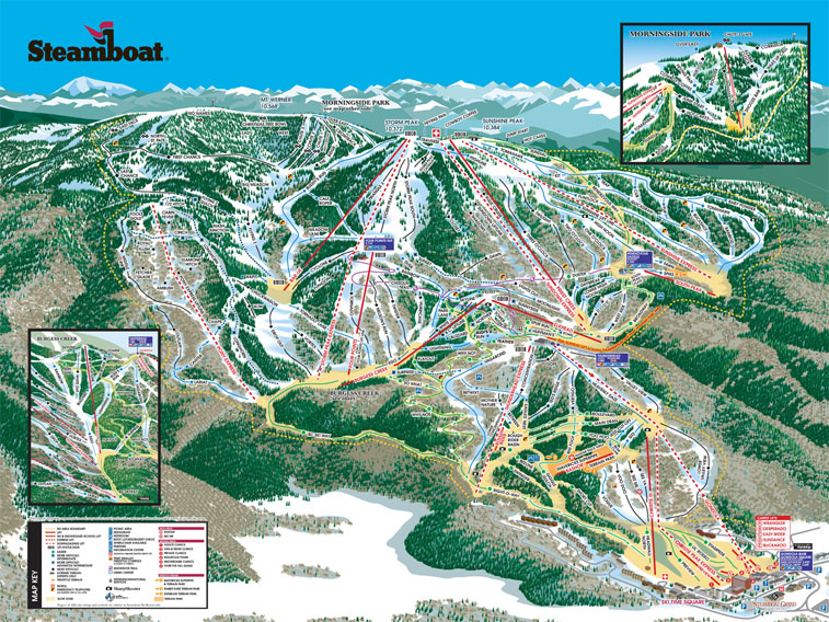 Steamboat Trail Map