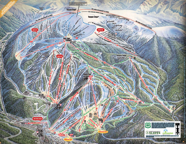 Winter Park Trail Map