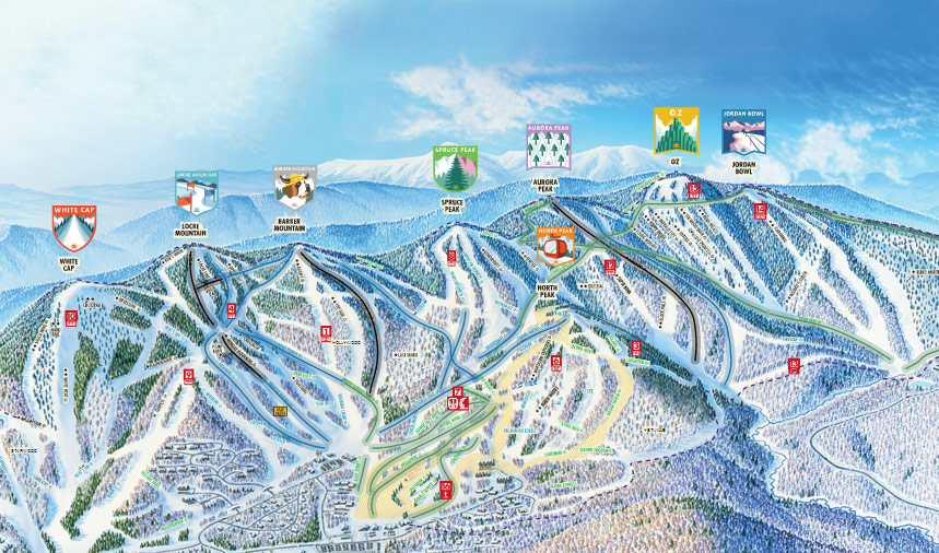 Sunday River Interactive Trail Map Sunday River, Me Trail Map/Webcams